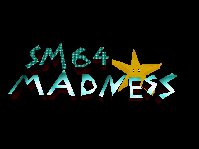 Super Mario 64 Madness Title Screen
